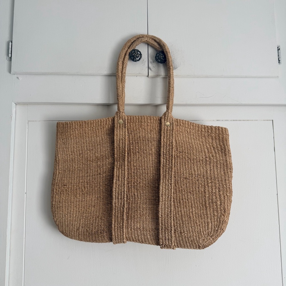 Clare V La Tropezienne Raffia Tote